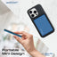 PROMATE Blade-5 Ultra-Slim MagSafe Compatible Wireless Charging Power Bank - USB-C / Blue
