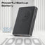 PROMATE Blade-10 Ultra-Compact MagSafe Compatible Wireless Charging Power Bank - USB-C / Black