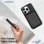 PROMATE Blade-10 Ultra-Compact MagSafe Compatible Wireless Charging Power Bank - USB-C / Black