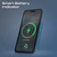 PROMATE Blade-10 Ultra-Compact MagSafe Compatible Wireless Charging Power Bank - USB-C / Blue