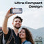 PROMATE DeltaPack Ultra-Compact Fast Charging Power Bank - 5000mAh / USB-C / Lightning / Black - Pack Of 4