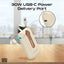 PROMATE Quatro-10 Power Bank with In-Built USB-C and Lightning Cables - 10000mAh - Pack Of 4