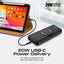 PROMATE PowerPack-Fold 5-in-1 Foldable MagSafe Compatible Wireless Power Bank - 20W / USB-C / USB-A / Black