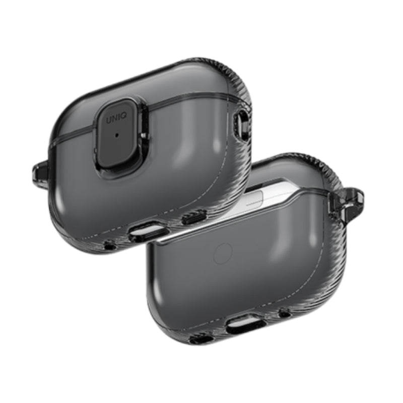 UNIQ Glass Pro Lock Protective Case - Apple AirPods Pro 3 / Glossy Smoke