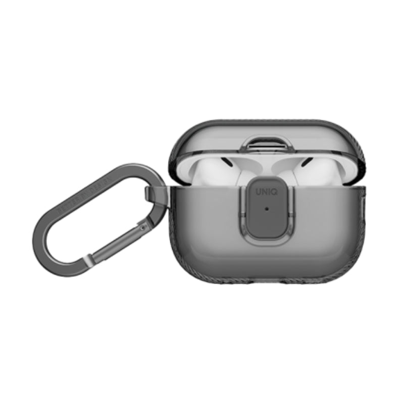 UNIQ Glass Pro Lock Protective Case - Apple AirPods Pro 3 / Glossy Smoke