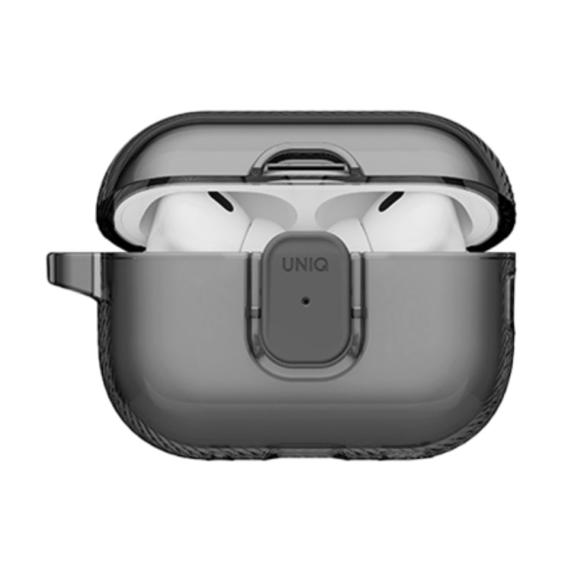 UNIQ Glass Pro Lock Protective Case - Apple AirPods Pro 3 / Glossy Smoke