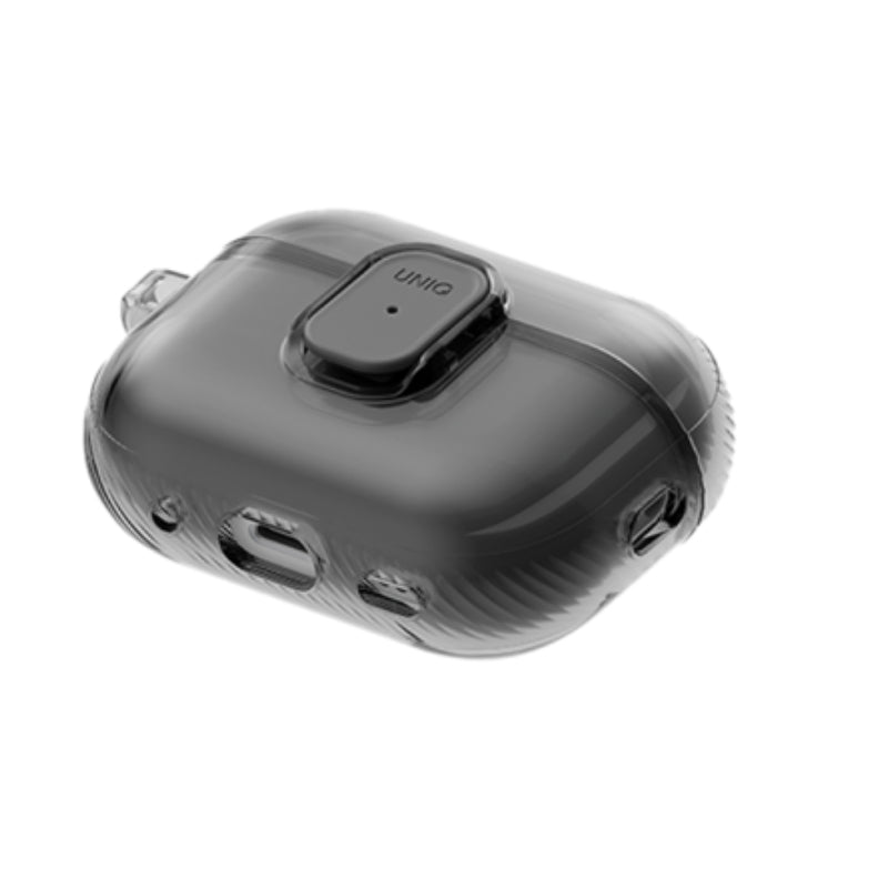 UNIQ Glass Pro Lock Protective Case - Apple AirPods Pro 3 / Glossy Smoke