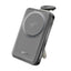 PROMATE Mavrix-3 3-In-1 Ultra-Compact MagSafe Compatible Wireless Power Bank - 15W / USB-C / Black