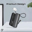 PROMATE Neo-10 Power Bank with Built-In USB-C Cable - 30W / 10,000mAh / Grey