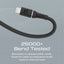 PROMATE PowerLine-Ci120 Connector Cable - 1.2 Meter / 480Mbps / 20W /USB-C / Lightning / Black