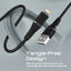 PROMATE PowerLine-Ai120 Data Sync Charge Cable - 1.2 Meter / 480Mbps / USB-A / Lightning / Black