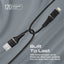 PROMATE PowerLine-Ai120 Data Sync Charge Cable - 1.2 Meter / 480Mbps / USB-A / Lightning / Black