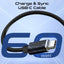 PROMATE PERK Compact All in 1 Charging Cable and Travel Kit - 60W / Black