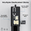 PROMATE PERK Compact All in 1 Charging Cable and Travel Kit - 60W / Black