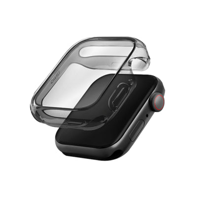 UNIQ Hybrid Guard Watch Case with Screen Protector - Apple Watch (SE3 / SE2) 40mm / Smoked Tinted Grey