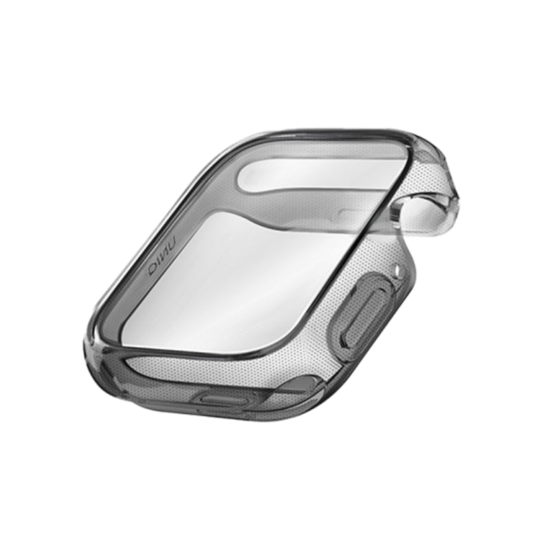 UNIQ Hybrid Guard Watch Case with Screen Protector - Apple Watch (SE3 / SE2) 40mm / Smoked Tinted Grey