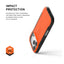 UAG Civilian Magsafe Case For Apple iPhone 17 Pro - Orange