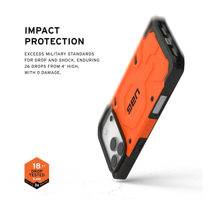 UAG Pathfinder Magsafe Case For Apple iPhone 17 Pro Max - Orange