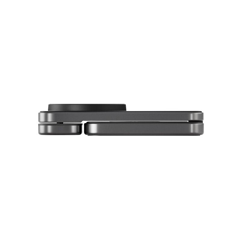 Energea MagTrio Plus 3-IN-1 Foldable Qi2 Magnetic Fast Wireless Charger - 15W / Gunmetal