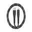 Energea C89 Nyloflex Charge And Sync Cable - 3 Meter / USB-A / Lightning / Black