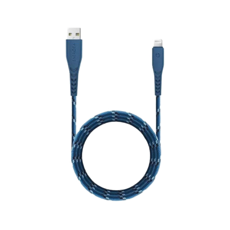 Energea Nyloflex Cable, Charge And Sync Tough Lightning C89 Mfi 1.5M – Blue