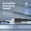 PROMATE XCord-Ai High Tensile Strength Data & Charge Cable - 1 Meter / 480Mbps / USB-A / Lightning / Black