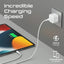 PROMATE XCord-Ai200 High Tensile Strength Data & Charge Cable - 2 Meter / 480Mbps / USB-A / Lightning / White