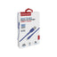 PROMATE XCord-AC Super Flexible Data and Charge Cable - 1 Meter / 480Mbps / USB-A / USB-C / Navy