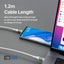 PROMATE TransLine-CC Power Delivery Ultra-Fast Charge Cable - 1.2 Meter / 480Mbps / USB-C / White