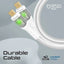 PROMATE TransLine-CC200 Power Delivery Ultra-Fast Charge Cable - 2 Meter / 480Mbps / USB-C / White