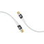 PROMATE LucidLine-CC200 High Tensile Power Delivery Charge Cable - 2 Meter / 480Mbps / USB-C / White