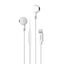 Pawa Chords Lite Edition Stereo Wired Earphone - Lightning / 1.2 Meter / White