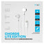 Pawa Chords Lite Edition Stereo Wired Earphone - Lightning / 1.2 Meter / White