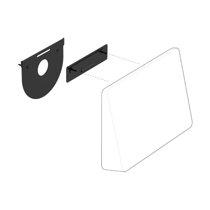 Logitech Wall Mount for Video Conferencing Touch Controller - Black