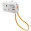 PROMATE VersaSocket Multi-Function AC Socket Charger Built-In USB-C Cable - 20W / USB-C / USB-A / White