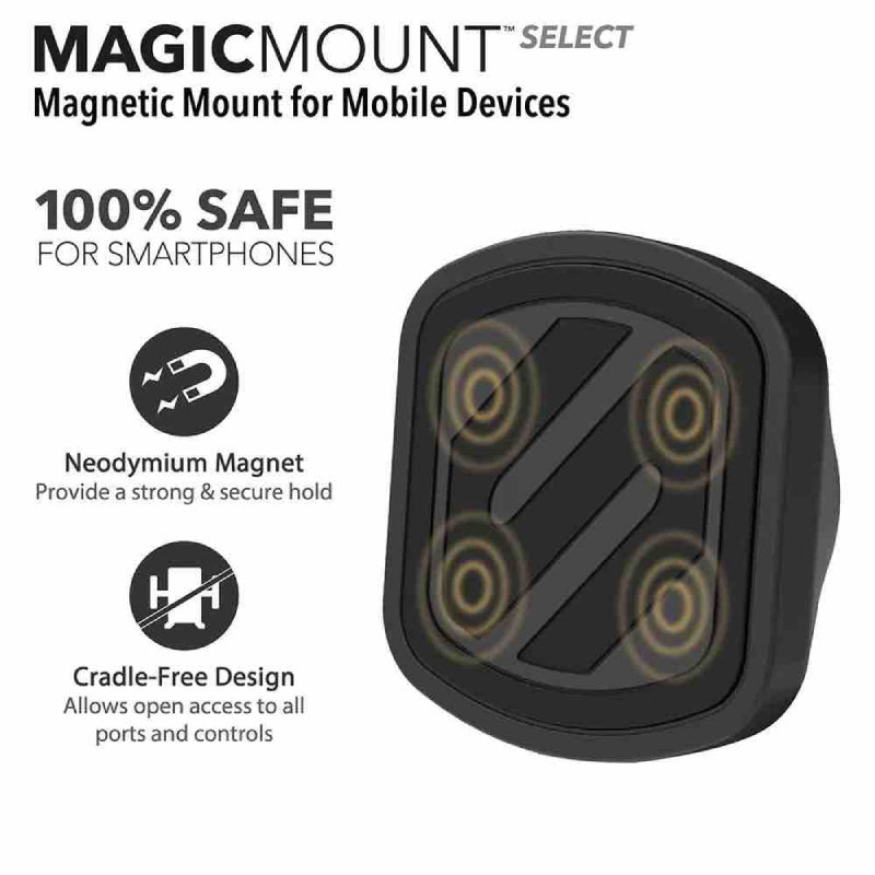 Scosche MagicMount Select Magnetic Dash/Dash Mini Mount - Black