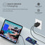 PROMATE PowerPort-33 Power Delivery GaNFast Charging Adapter - 33W / USB-C / USB-A / Black