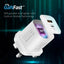 PROMATE PowerPort-33 Power Delivery GaNFast Charging Adapter - 33W / USB-C / USB-A / White