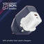 PROMATE PowerPort-33 Power Delivery GaNFast Charging Adapter - 33W / USB-C / USB-A / White