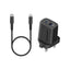 PROMATE ChargeKit-25PDi Power Delivery Dual Port Adapter with Cable - 25W / USB-C / Black