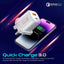 PROMATE PowerPort-25AC Power Delivery Ultra-Fast Dual Port AC Charger - 25W / USB-C / USB-A / White