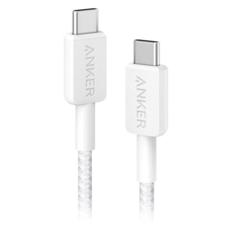 Anker 322 USB-C to USB-C Cable - 60W / 0.9 Meter / White