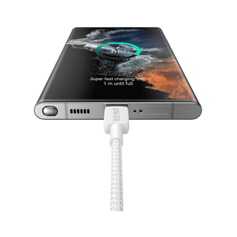 Anker 322 USB-C to USB-C Cable - 60W / 0.9 Meter / White