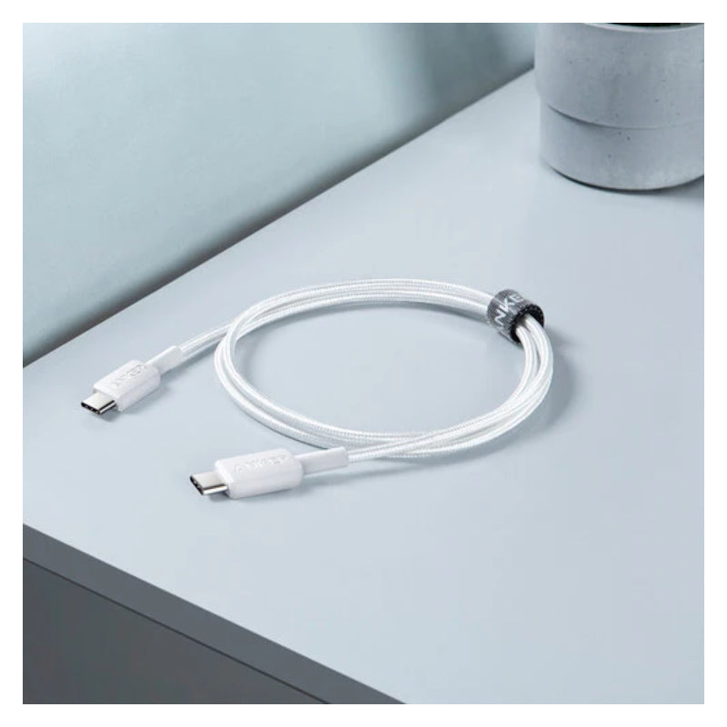 Anker 322 USB-C to USB-C Cable - 60W / 0.9 Meter / White