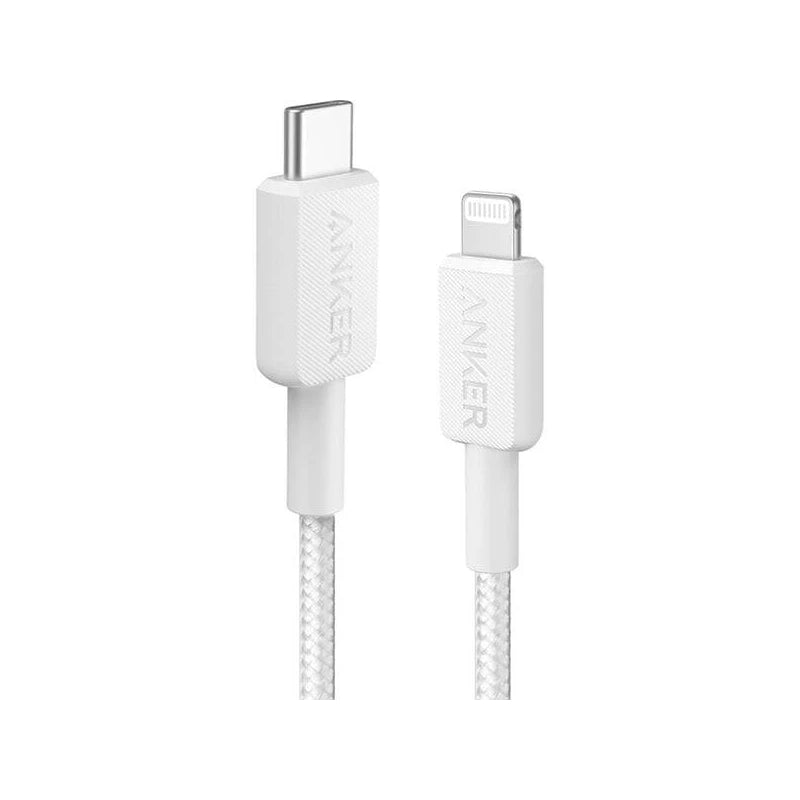 Anker 322 USB-C to Lightning Charging Cable - 0.9 Meter / White