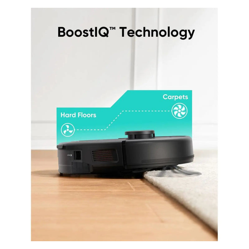Eufy L60 Hybrid Robot Vacuum Cleaner with Self Empty Station - 2600mAh / Black