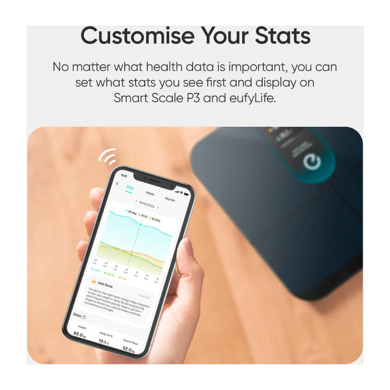Eufy P3 Smart Scale - Bluetooth / Black