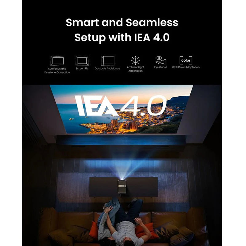 Anker Nebula Cosmos SE Laser Projector - 4K / 1800 ANSI Lumens / HDMI/USB / Black