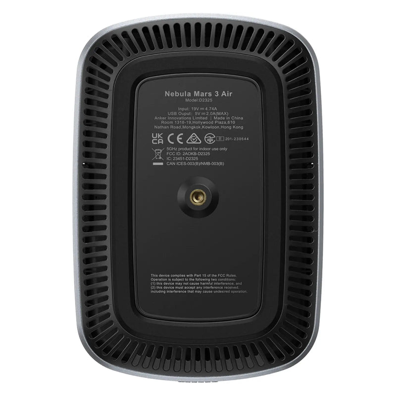 Anker Nebula Mars III Air LED Projector - 400 ANSI Lumens / HDMI/USB / Black