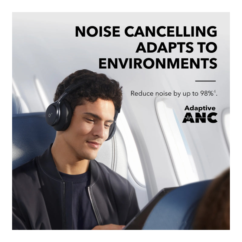 Anker Soundcore Space One ANC Headphones - Over-Ear / Bluetooth / Black